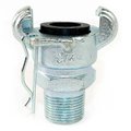 Interstate Pneumatics 3/4 Inch Male NPT Straight Through Jack Hammer Coupler, PK 25 CU-851-25K